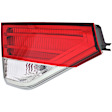 Driver Side, Inner And Outer LED Tail Light, With bulb(s), OE Replacement, CAPA Certified