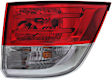 Driver and Passenger Side, Outer Tail Lights, with Bulbs, LED, Mounted on Body, CAPA Certified