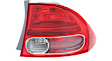 Driver and Passenger Side, Outer Halogen Tail Light, With bulb(s), OE Replacement
