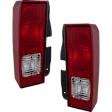 Driver and Passenger Side Halogen Tail Light, Without bulb(s), OE Replacement, Sport Utility