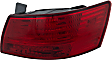 Driver and Passenger Side, Inner and Outer Halogen Tail Light, With bulb(s), OE Replacement