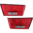 Driver and Passenger Side, Inner Tail Lights, with Bulbs, Halogen