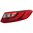 Passenger Side, Driver Side Halogen Tail Light, With bulb(s), OE Replacement, Coupe