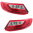 Driver Side Halogen Tail Light, With bulb(s), OE Replacement, Coupe