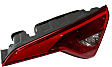 Driver and Passenger Side, Inner Tail Lights, with Bulbs, Halogen, Mounts on Luggage Lid, CAPA CERTIFIED