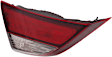 Driver Side, Inner And Outer Halogen/LED Combo Tail Light, With bulb(s), OE Replacement