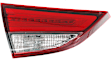Driver Side, Inner And Outer LED Tail Light, With bulb(s), OE Replacement