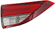 Driver Side, Inner And Outer LED Tail Light, With bulb(s), OE Replacement
