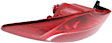 Passenger Side, Inner and Outer Halogen/LED Combo Tail Light, With bulb(s), OE Replacement