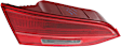 Driver Side, Inner And Outer Halogen/LED Combo Tail Light, With bulb(s), OE Replacement