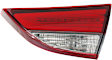 Passenger Side, Inner and Outer LED Tail Light, With bulb(s), OE Replacement