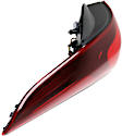 Driver Side, Inner And Outer Halogen/LED Combo Tail Light, With bulb(s), OE Replacement