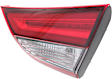 Driver and Passenger Side, Inner and Outer Halogen/LED Combo Tail Light, With bulb(s), OE Replacement