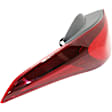 Driver and Passenger Side, Outer Halogen Tail Light, With bulb(s), OE Replacement
