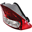 2009-2011 Honda Civic - Passenger Side, Inner and Outer Halogen Tail Light, Without bulb(s), OE Replacement, Sedan