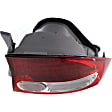 2009-2011 Honda Civic - Passenger Side, Inner and Outer Halogen Tail Light, Without bulb(s), OE Replacement, Sedan
