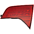2009-2011 Honda Civic - Passenger Side, Inner and Outer Halogen Tail Light, Without bulb(s), OE Replacement, Sedan