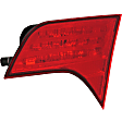 2009-2011 Honda Civic - Passenger Side, Inner and Outer Halogen Tail Light, Without bulb(s), OE Replacement, Sedan