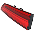 Passenger Side, Inner and Outer Halogen Tail Light, With bulb(s), OE Replacement