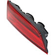 Driver Side, Inner And Outer Halogen Tail Light, With bulb(s), OE Replacement