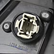 Driver Side, Inner and Outer Tail Lights, with Bulb, Inner - Halogen, Outer - LED, 4-Door, Sedan, Mounts On Trunk Lid