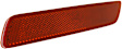Rear, Driver and Passenger Side Bumper Reflector