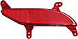 Rear, Driver and Passenger Side Bumper Reflector