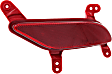 Rear, Driver and Passenger Side Bumper Reflector
