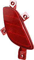 Rear, Driver and Passenger Side Bumper Reflector