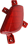 Rear, Driver and Passenger Side Bumper Reflector