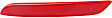 Rear, Driver and Passenger Side Bumper Reflector