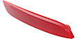 Rear, Driver and Passenger Side Bumper Reflector