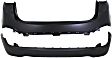 Rear, Upper and Lower Upper - Primed, Lower - Textured Bumper Cover CAPA Certified