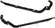 Rear, Driver and Passenger Side Bumper Brackets, Sedan