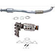 Front and Rear Catalytic Converter, 2.0L, 4Cyl, Federal EPA Standard, 46-State Legal (Cannot ship to CA, CO, NY or ME), Direct Fit