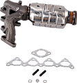 Front and Rear Catalytic Converter, 2.0L, 4Cyl, Federal EPA Standard, 46-State Legal (Cannot ship to CA, CO, NY or ME), Direct Fit
