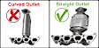 Front and Rear Catalytic Converter, 2.0L, 4Cyl, Federal EPA Standard, 46-State Legal (Cannot ship to CA, CO, NY or ME), Direct Fit