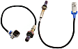 Before and After Catalytic Converter, Front Oxygen Sensors, Set of 4, 4-Wire