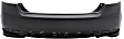 Sedan Front and Rear Primed Bumper Cover