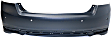 Sedan Front and Rear Primed Bumper Cover 3.5L, 6Cyl