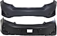 Coupe Front and Rear Primed Bumper Cover