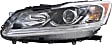 2017 Honda Accord - Driver and Passenger Side Halogen Headlight, With bulb(s), OE Replacement, Sedan