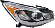 2017 Honda Accord - Driver and Passenger Side Halogen Headlight, With bulb(s), OE Replacement, Sedan