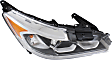 2017 Honda Accord - Driver and Passenger Side Halogen Headlight, With bulb(s), OE Replacement, Sedan