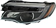 2017-2020 Honda Ridgeline - Driver and Passenger Side Headlights, with Bulbs, Halogen, without auto dimming, with auto on and off