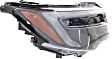 2017-2020 Honda Ridgeline - Driver and Passenger Side Headlights, with Bulbs, Halogen, without auto dimming, with auto on and off