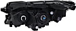 Driver and Passenger Side Headlights, with Bulbs, Halogen, without auto dimming, with auto on and off, CAPA Certified