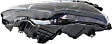 Driver and Passenger Side Headlights, with Bulbs, Halogen, without auto dimming, with auto on and off, CAPA Certified