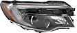 2016-2018 Honda Pilot - Driver and Passenger Side Headlights, with Bulbs, Halogen, without Automatic Dimming Headlights without Automatic Headlights, without auto dimming and auto on and off