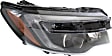 2016-2018 Honda Pilot - Driver and Passenger Side Headlights, with Bulbs, Halogen, without Automatic Dimming Headlights without Automatic Headlights, without auto dimming and auto on and off